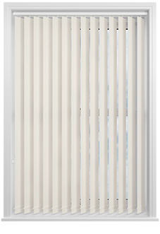 Andromeda, Estate Cream - Vertical Blind